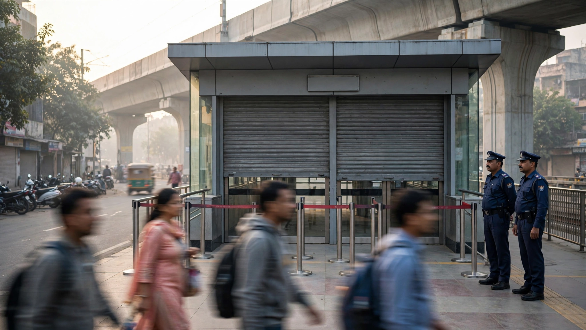 Delhi Metro Shuts Stations Over Protests — Same Script Pakistan Uses for Its Metro Buses