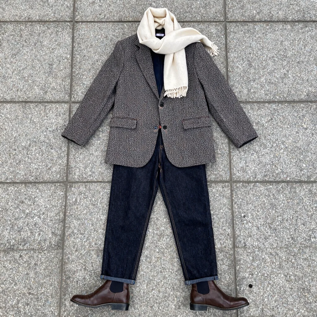 Four Effortless Outfit Formulas Built Around Cozy Tailoring